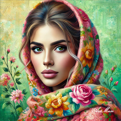 Floral Wrapped Beauty