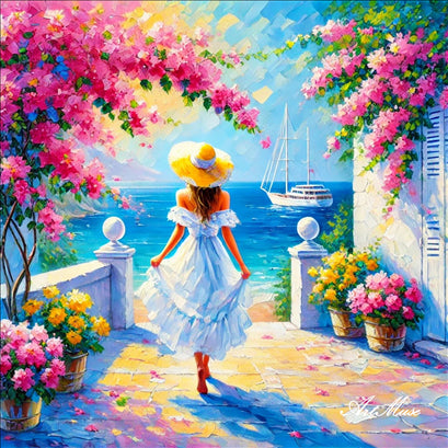 Serene Seaside Stroll
