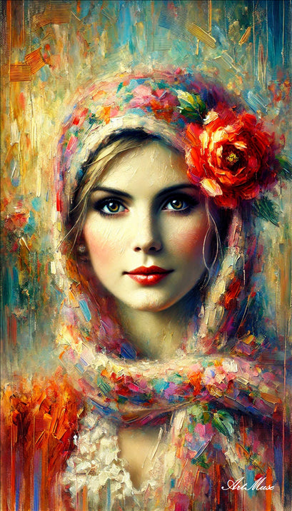 Blooming Grace Portrait