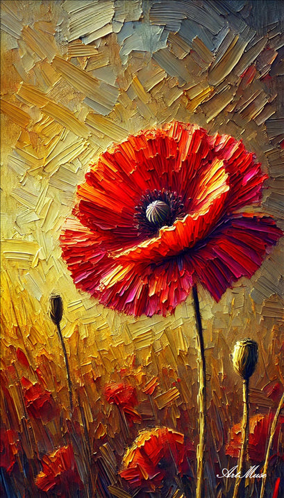 Bold Beauty: Red Poppy Radiance