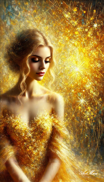 Ethereal Golden Silence