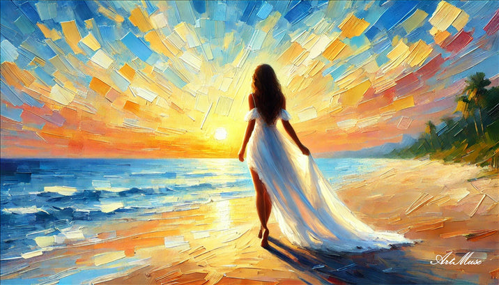 Tranquil Sunset Stroll