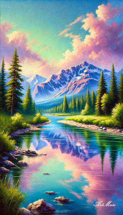 Tranquil Mountain Serenity