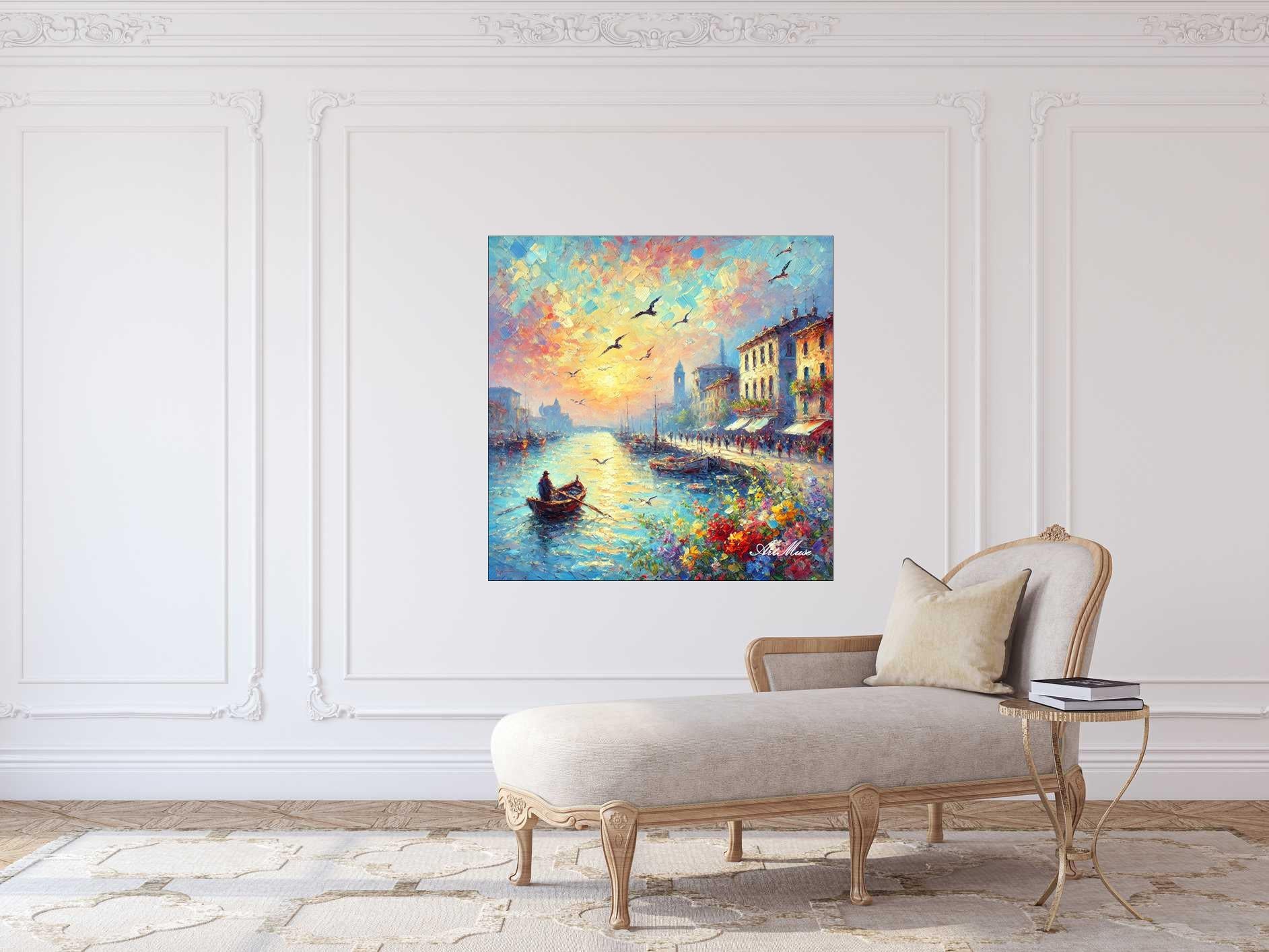 Sunset Harbor Serenity