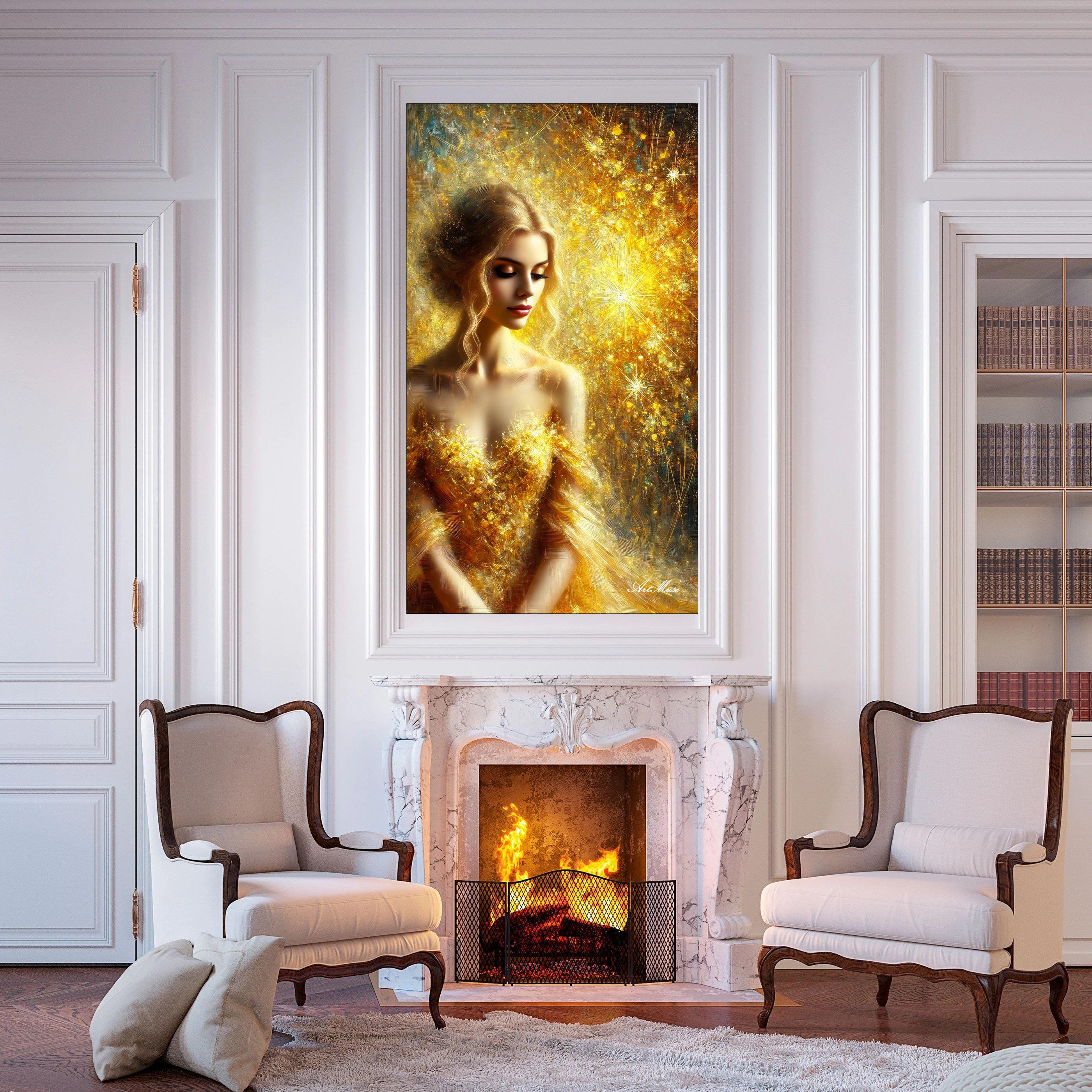 Ethereal Golden Silence