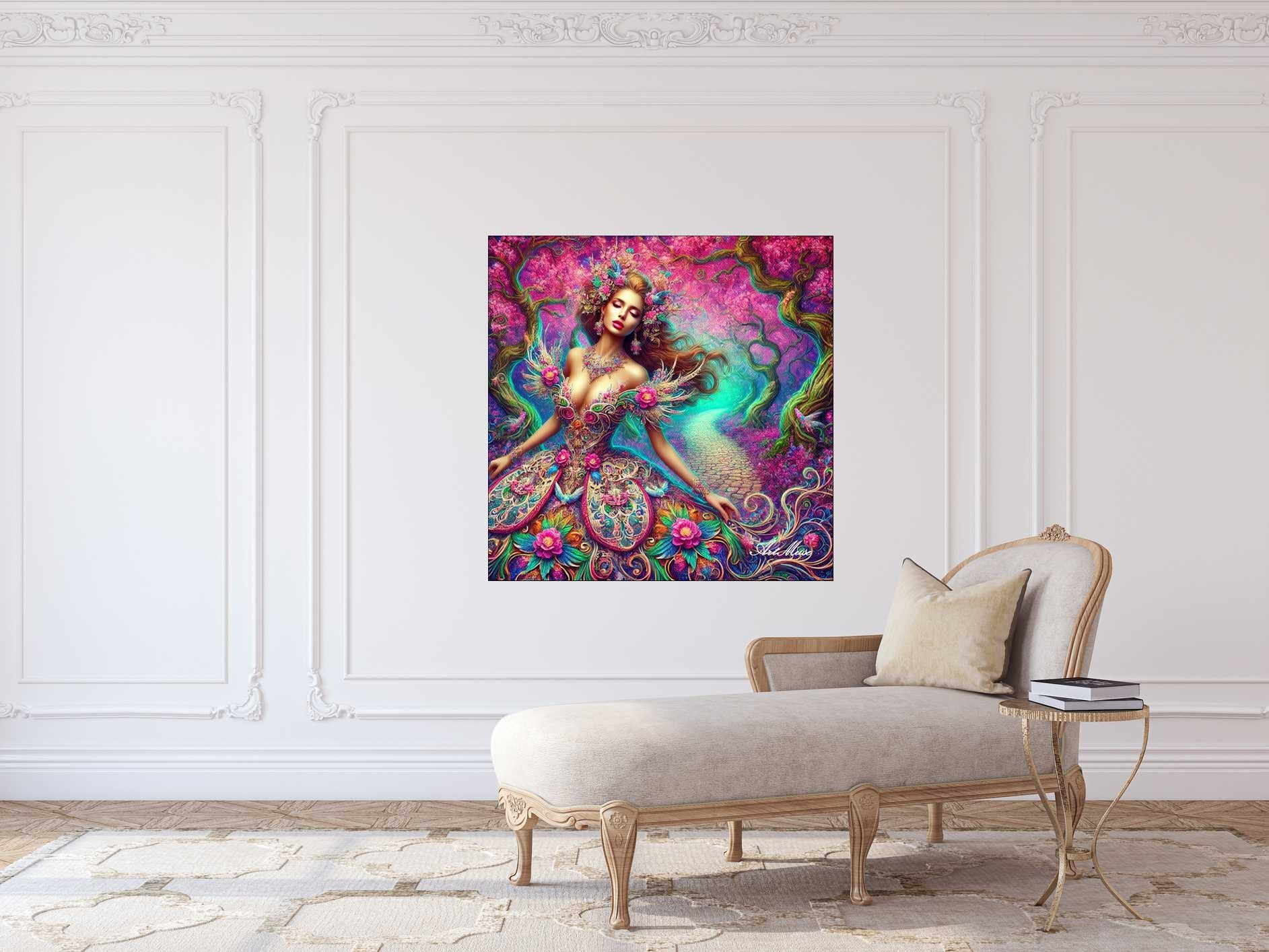 Mystical Blooming Enchantment