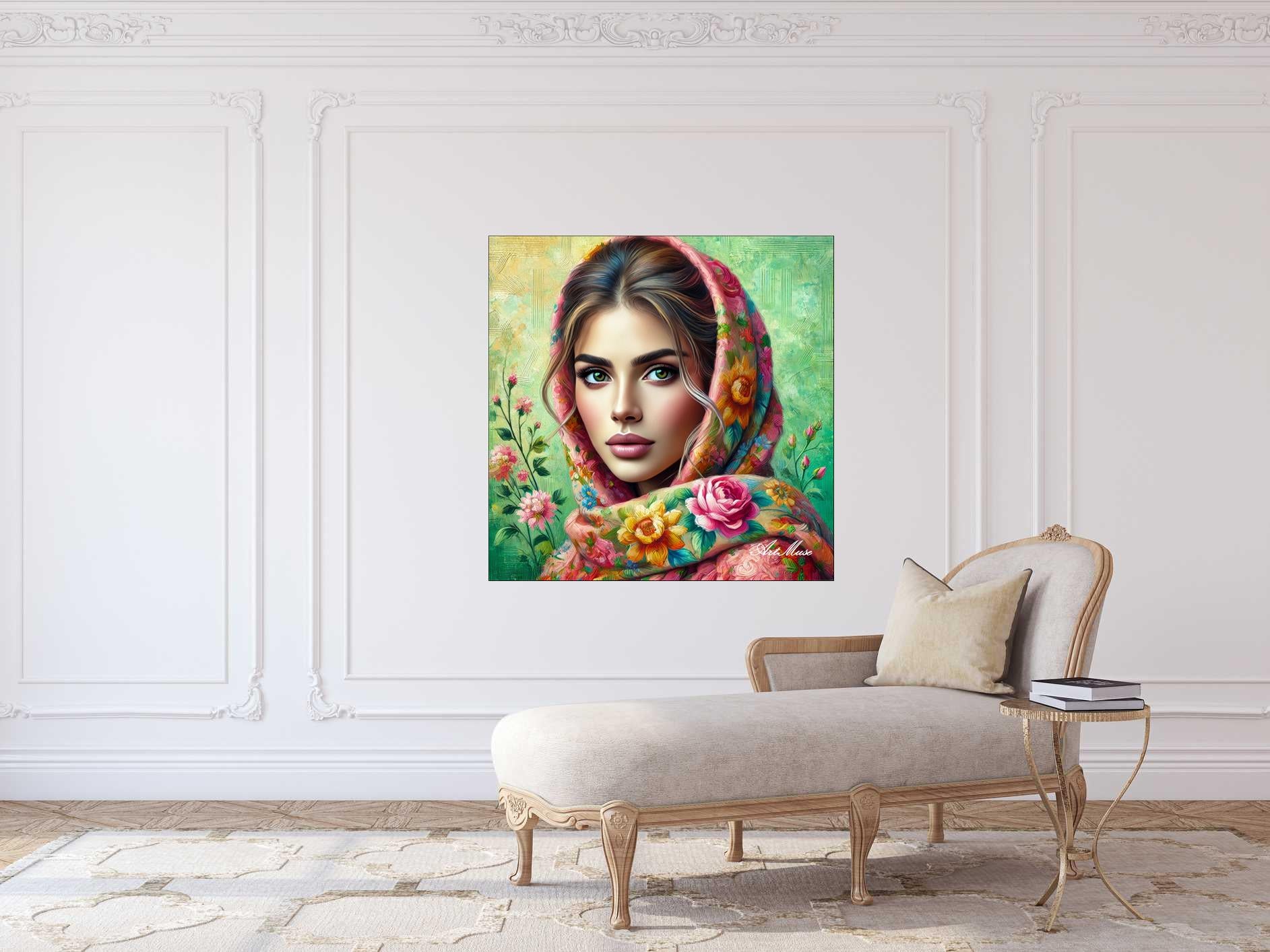 Floral Wrapped Beauty