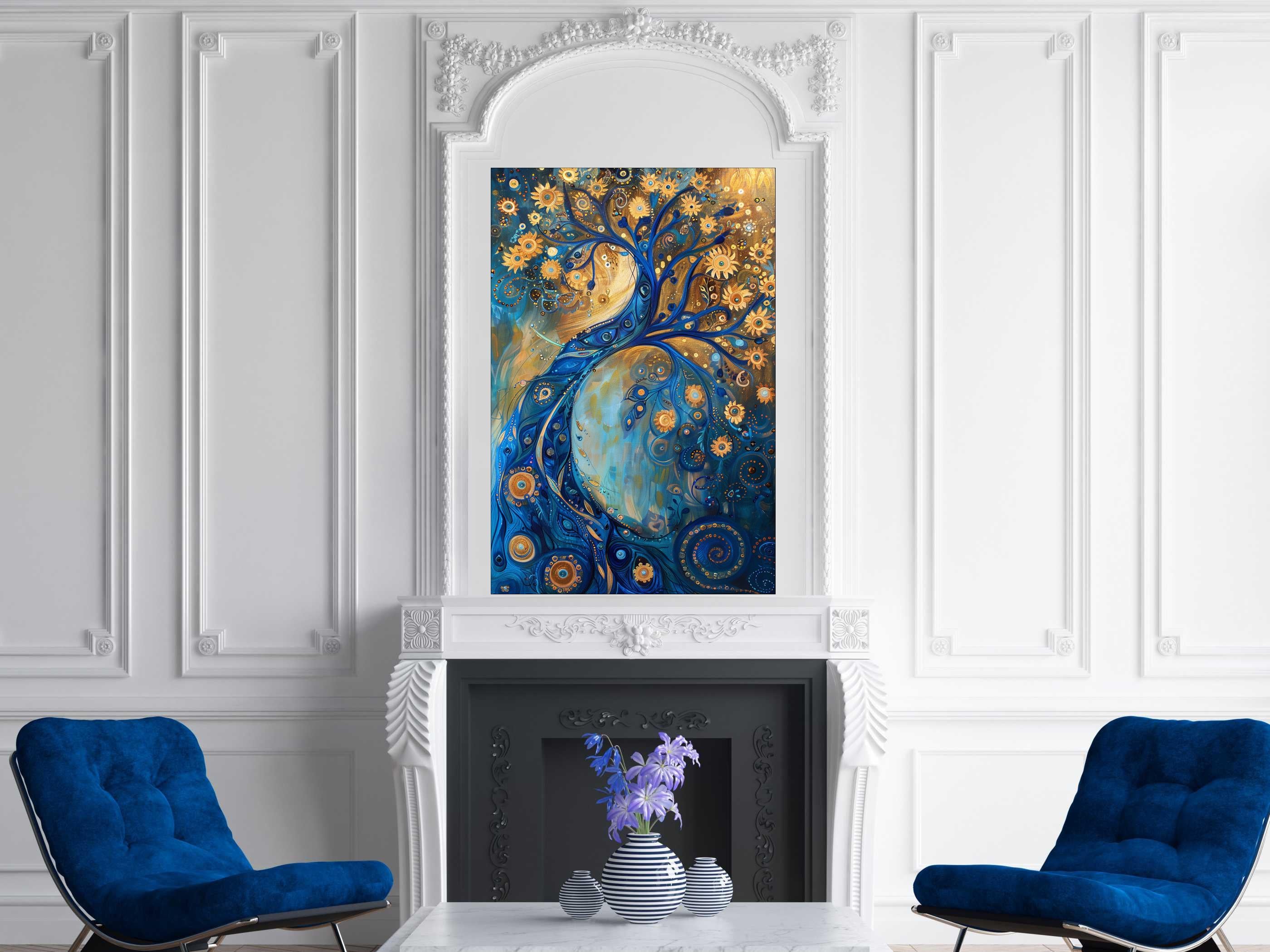 Opulent Midnight Garden