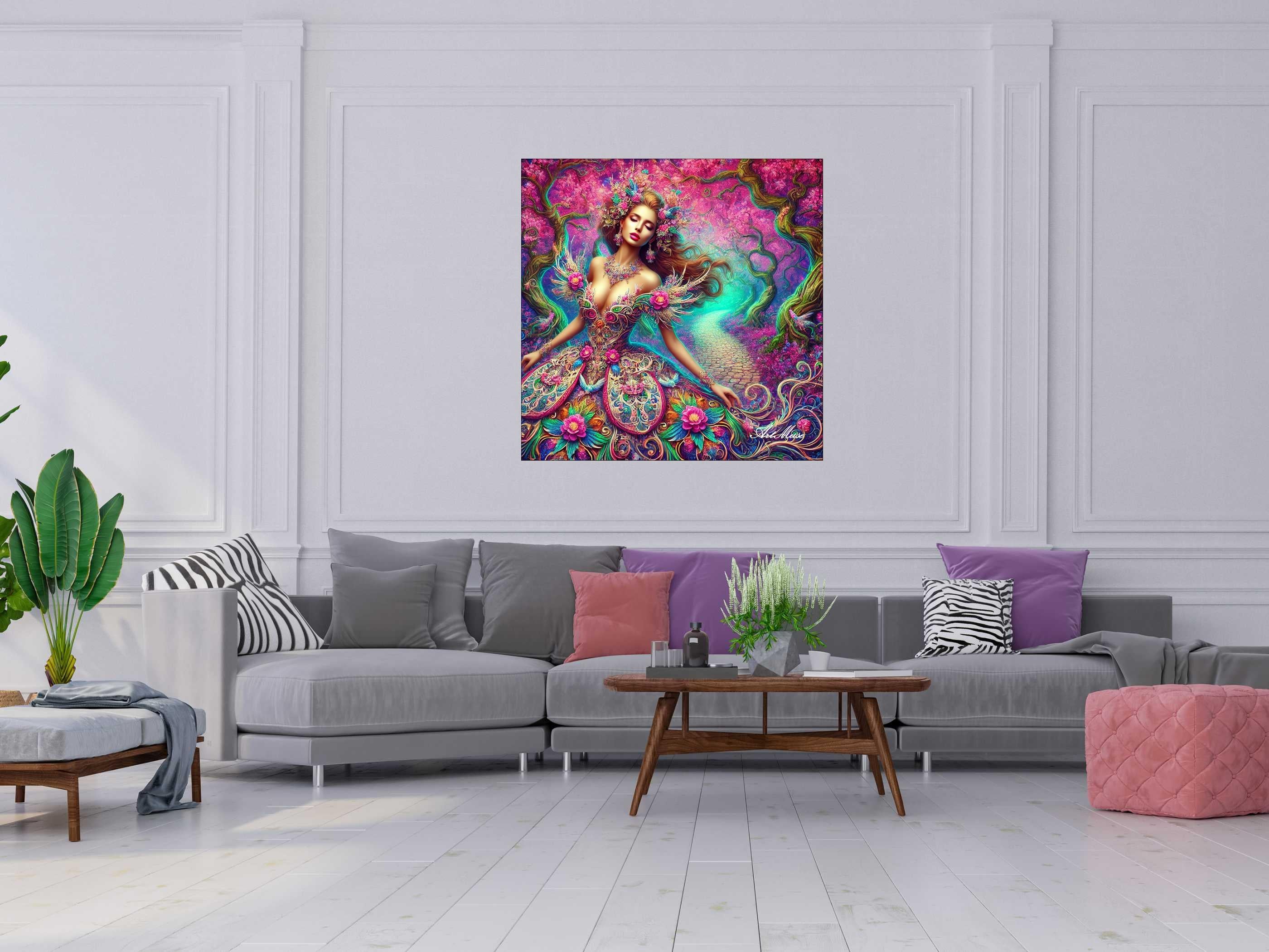 Mystical Blooming Enchantment