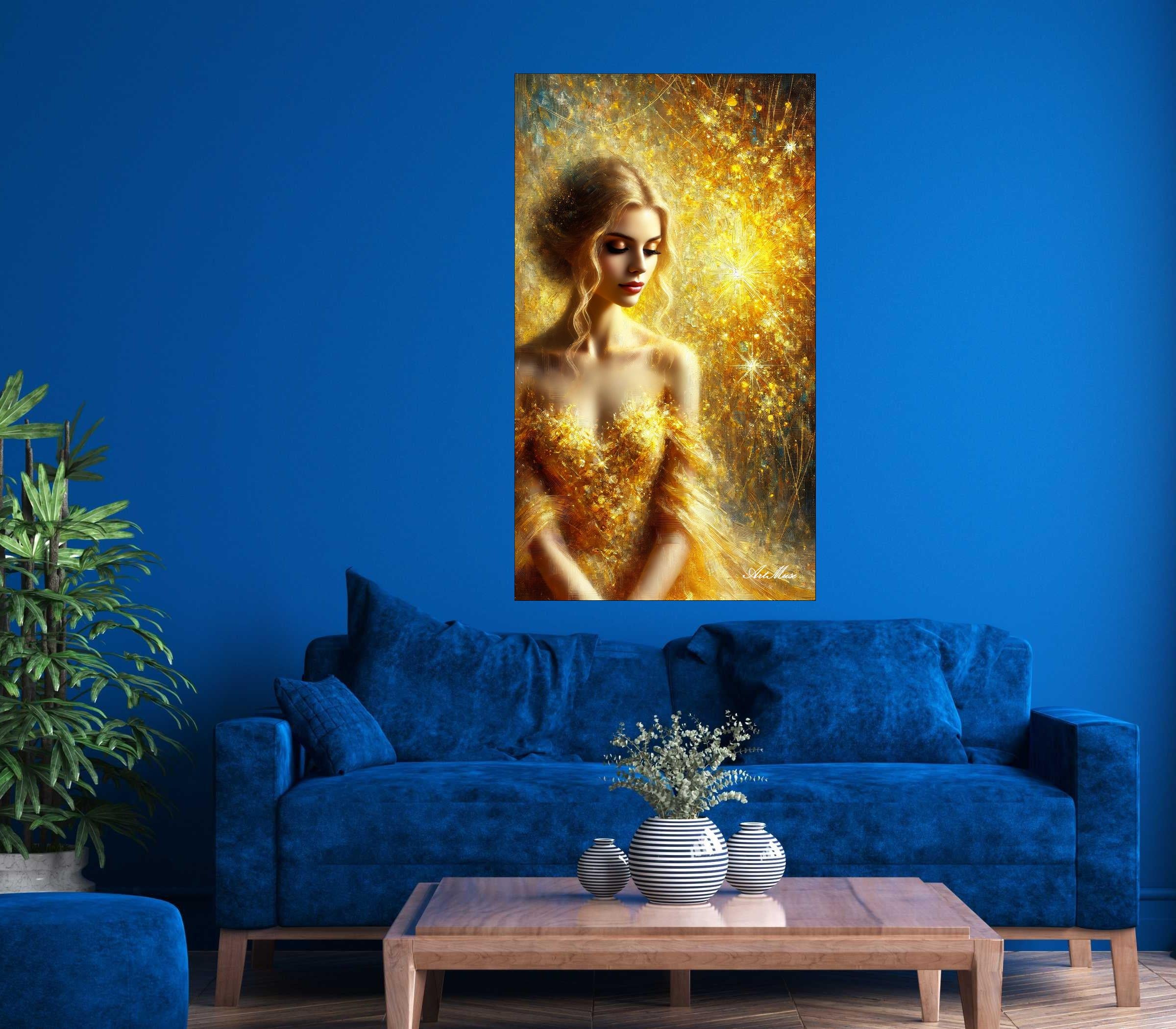 Ethereal Golden Silence