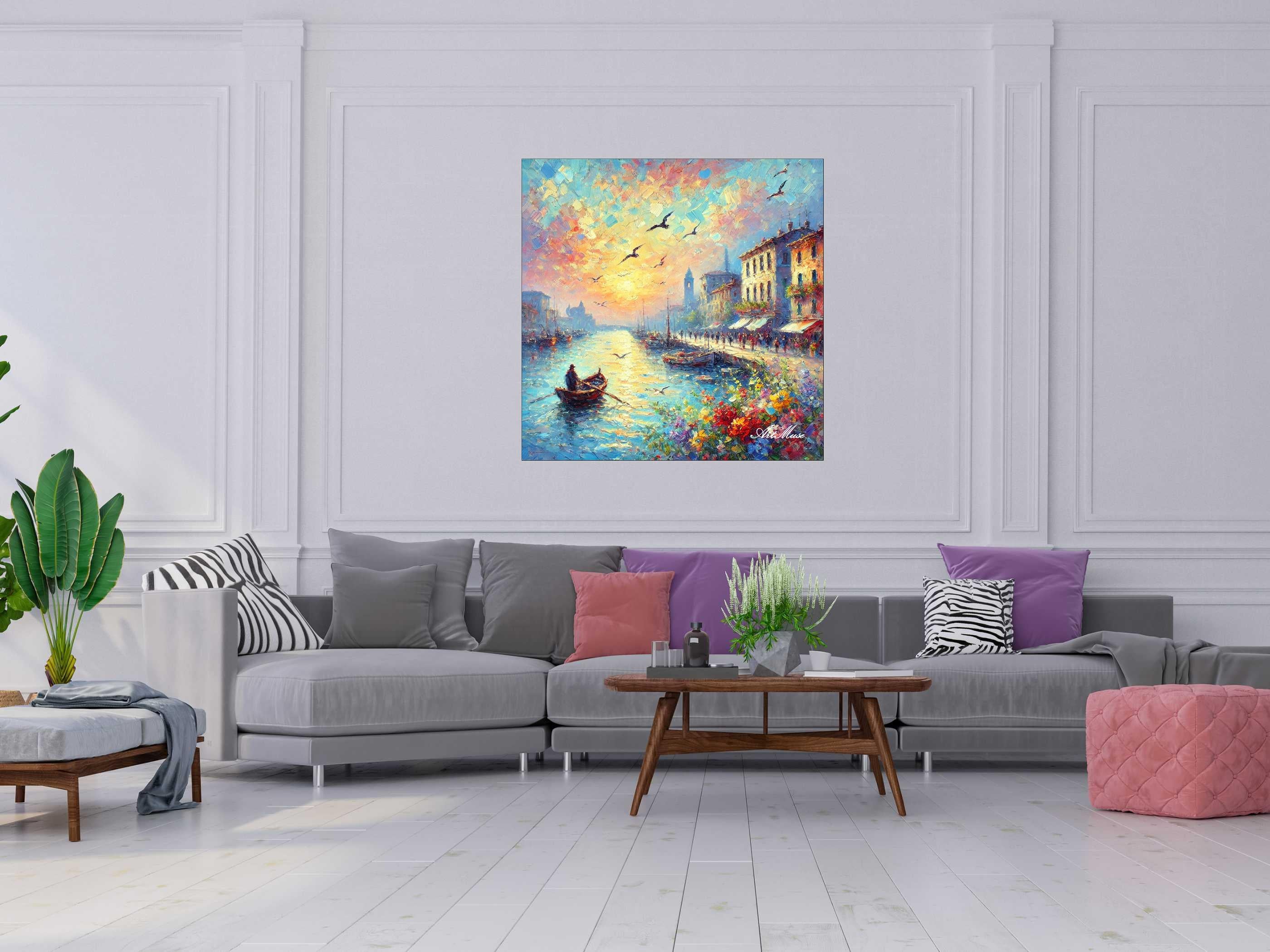 Sunset Harbor Serenity