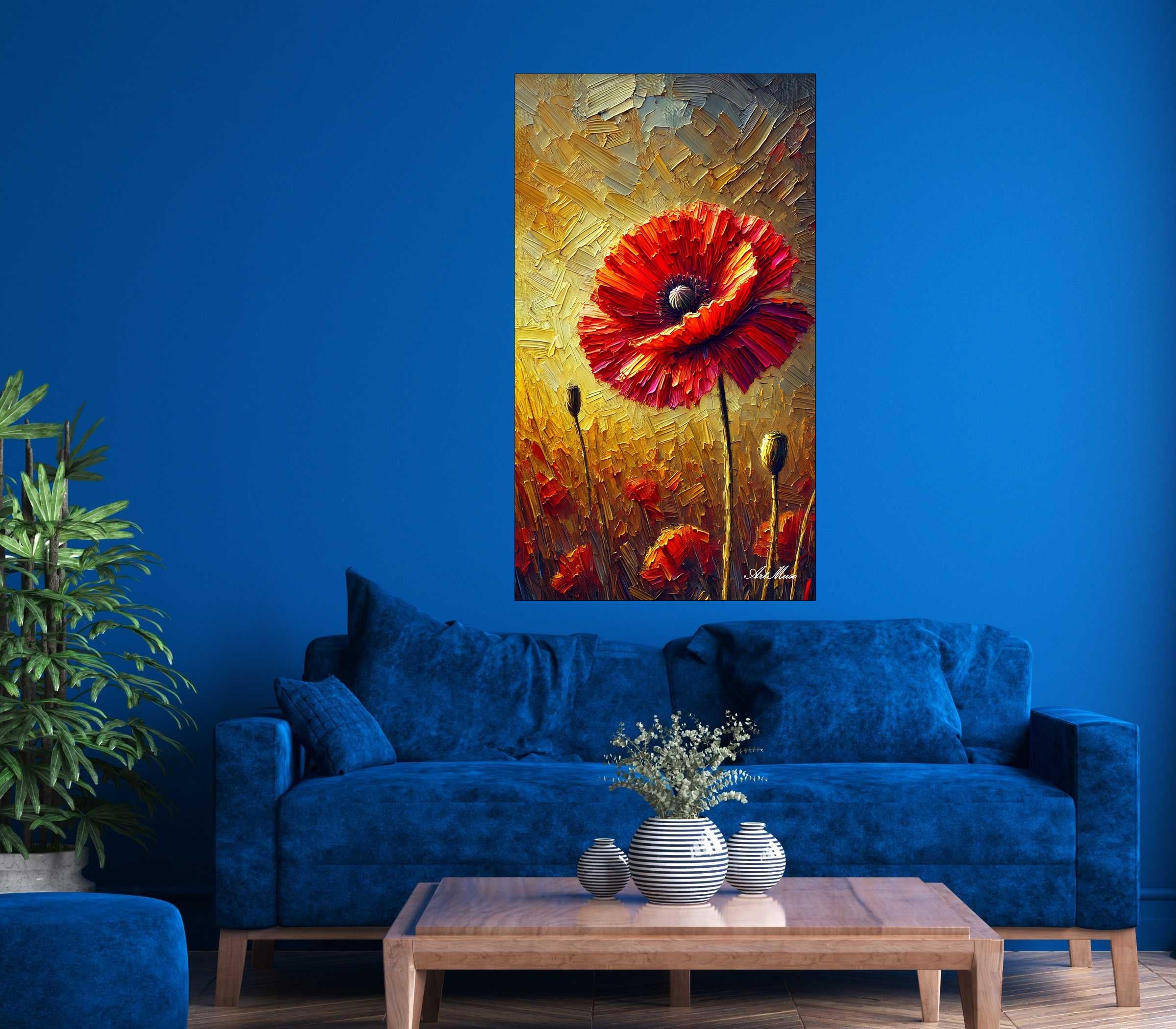Bold Beauty: Red Poppy Radiance