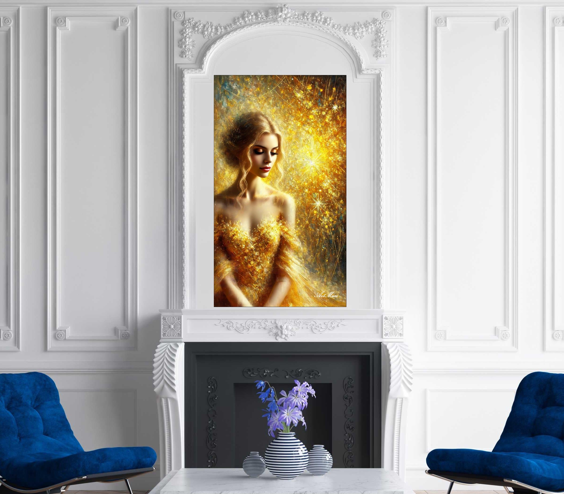Ethereal Golden Silence