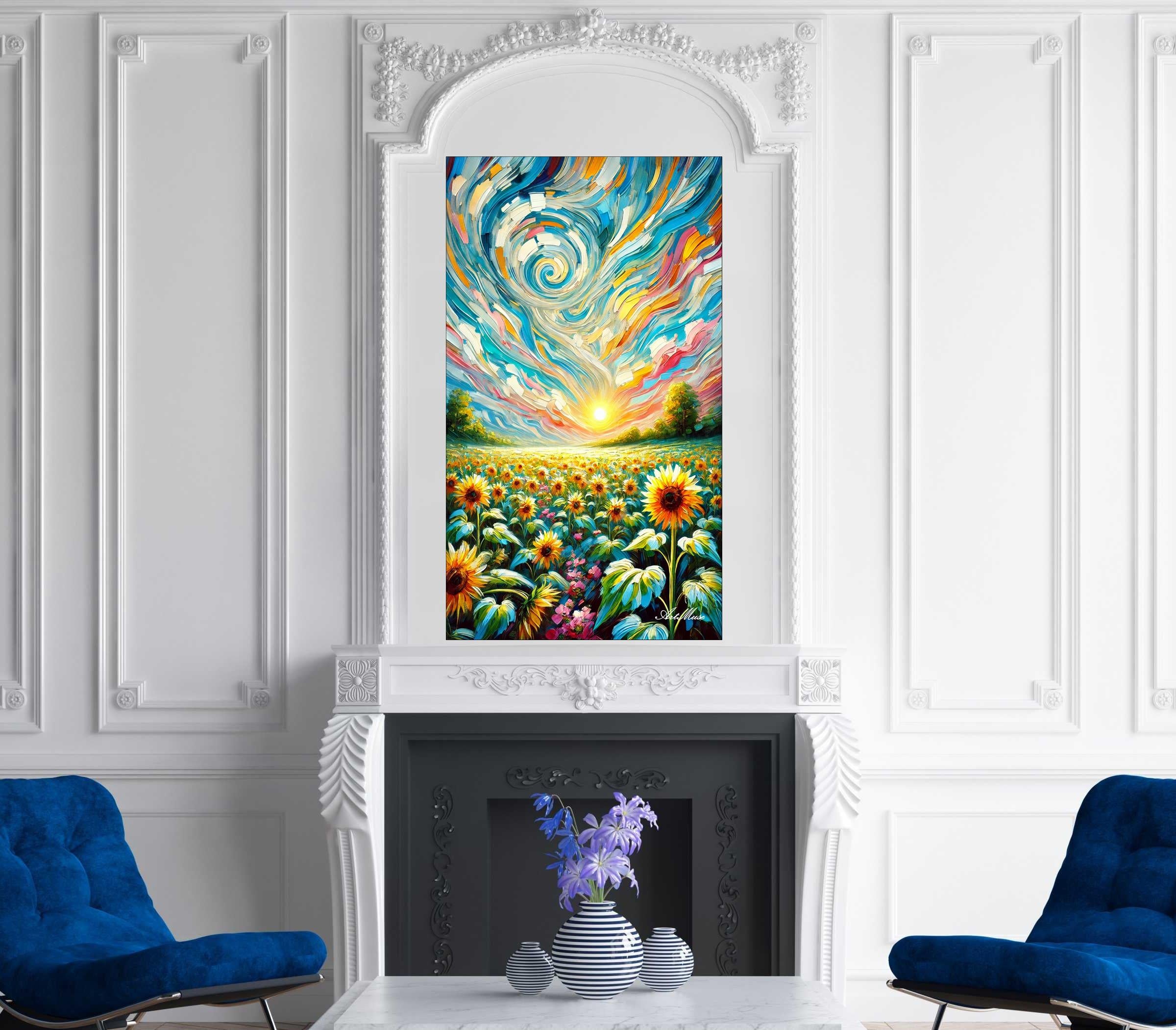 Dancing Sunflower Fields