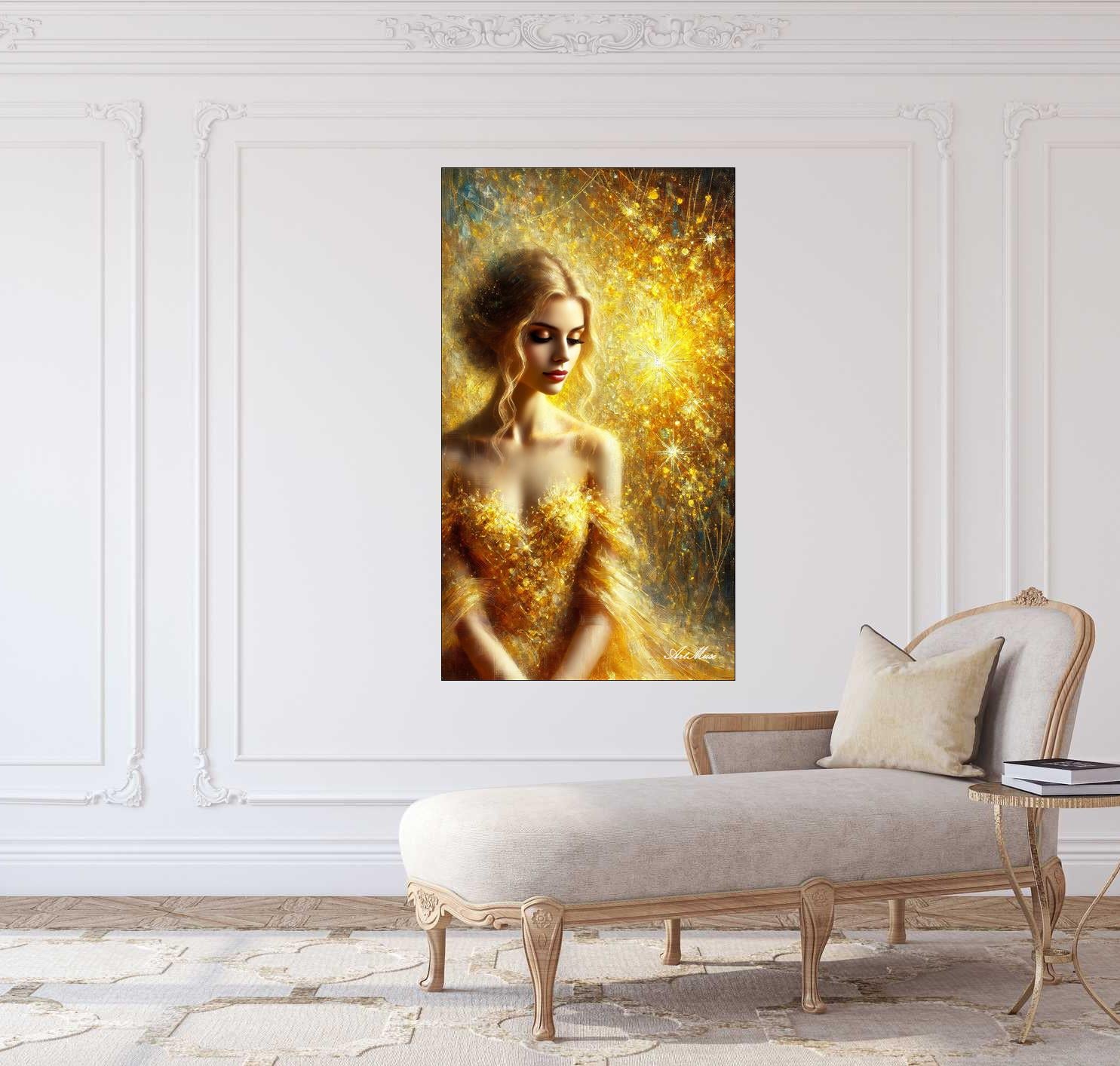 Ethereal Golden Silence