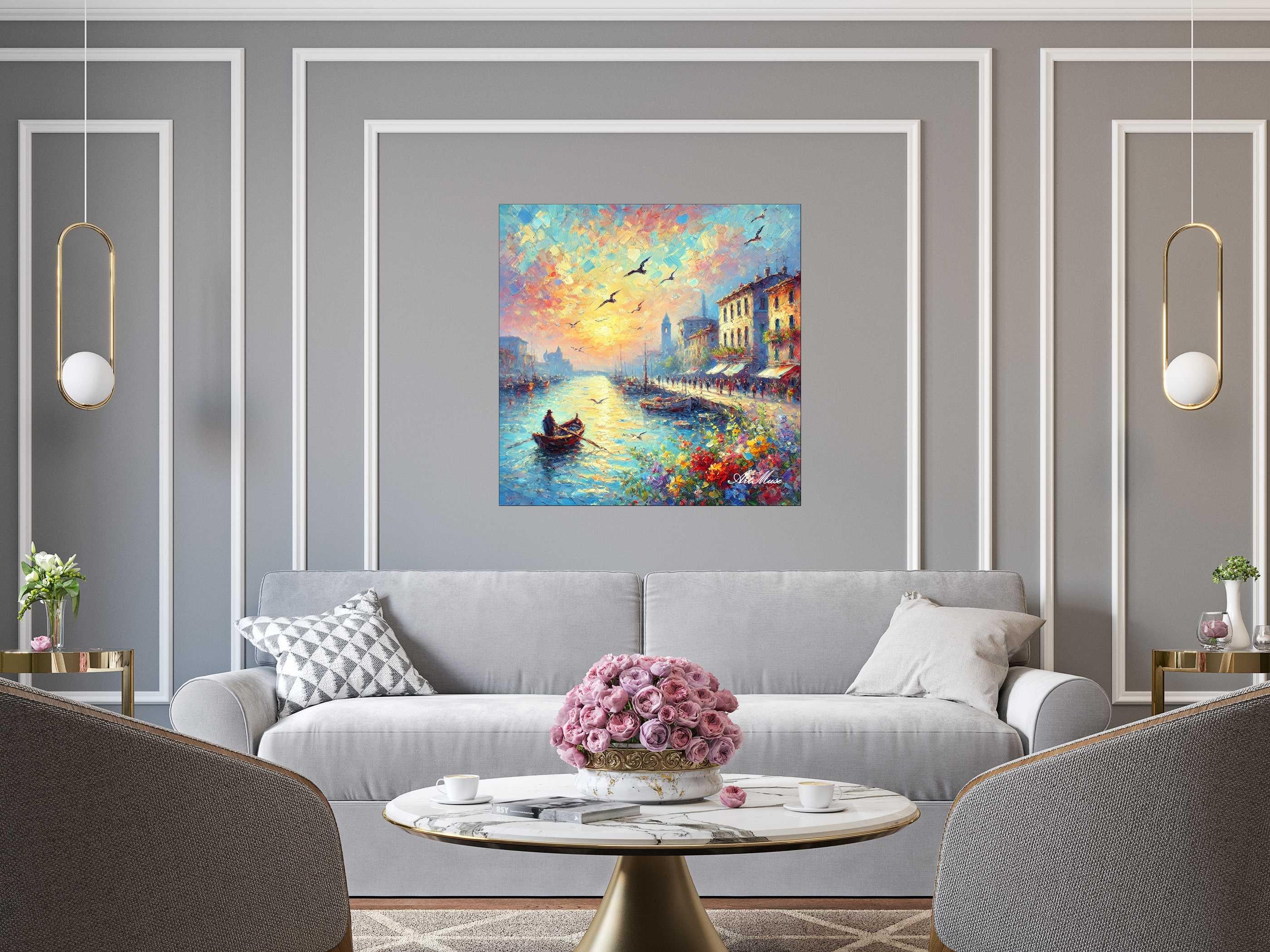 Sunset Harbor Serenity