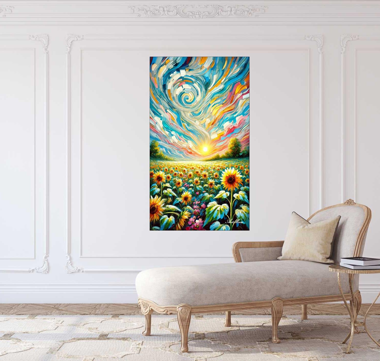Dancing Sunflower Fields