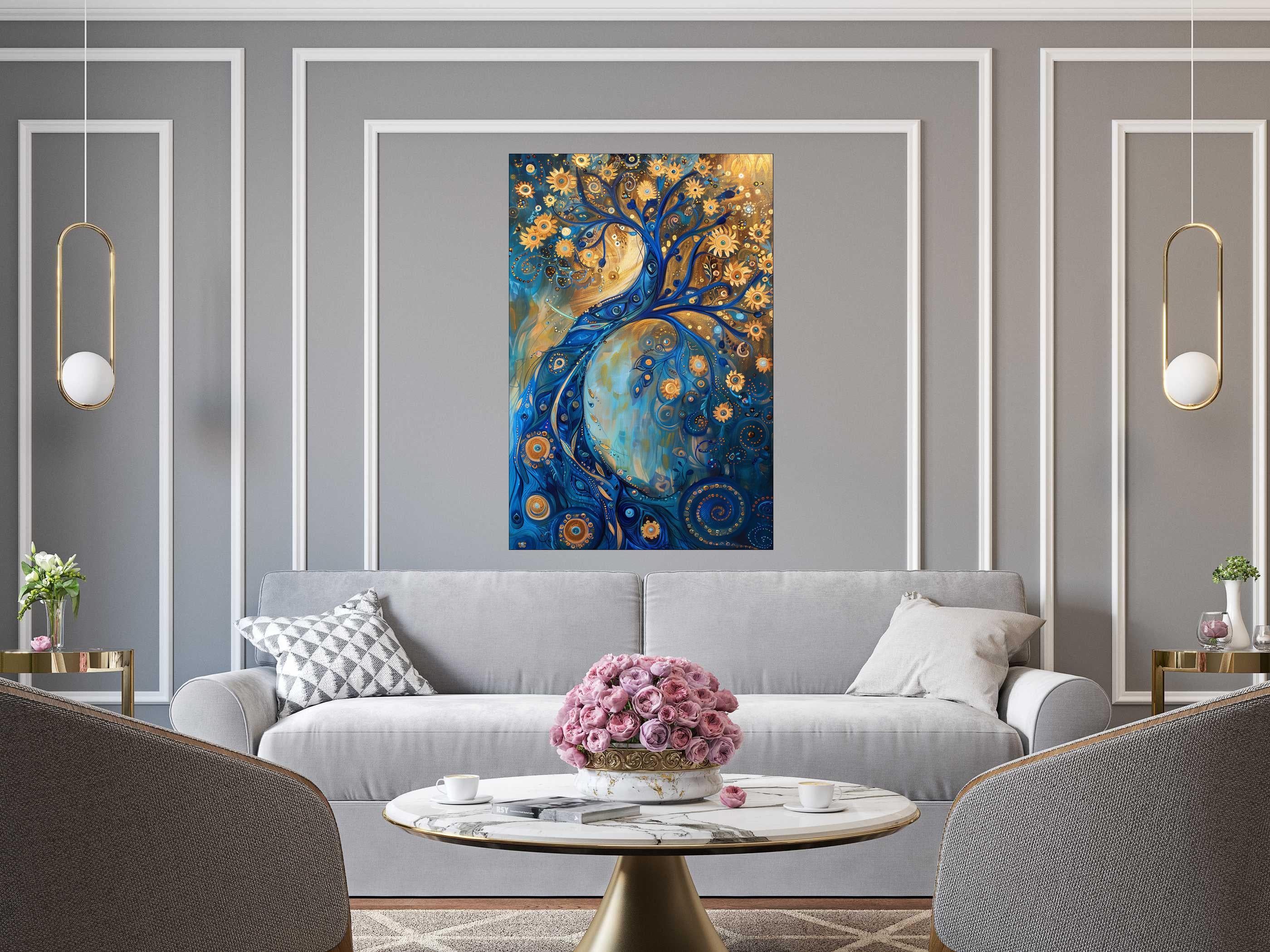 Opulent Midnight Garden