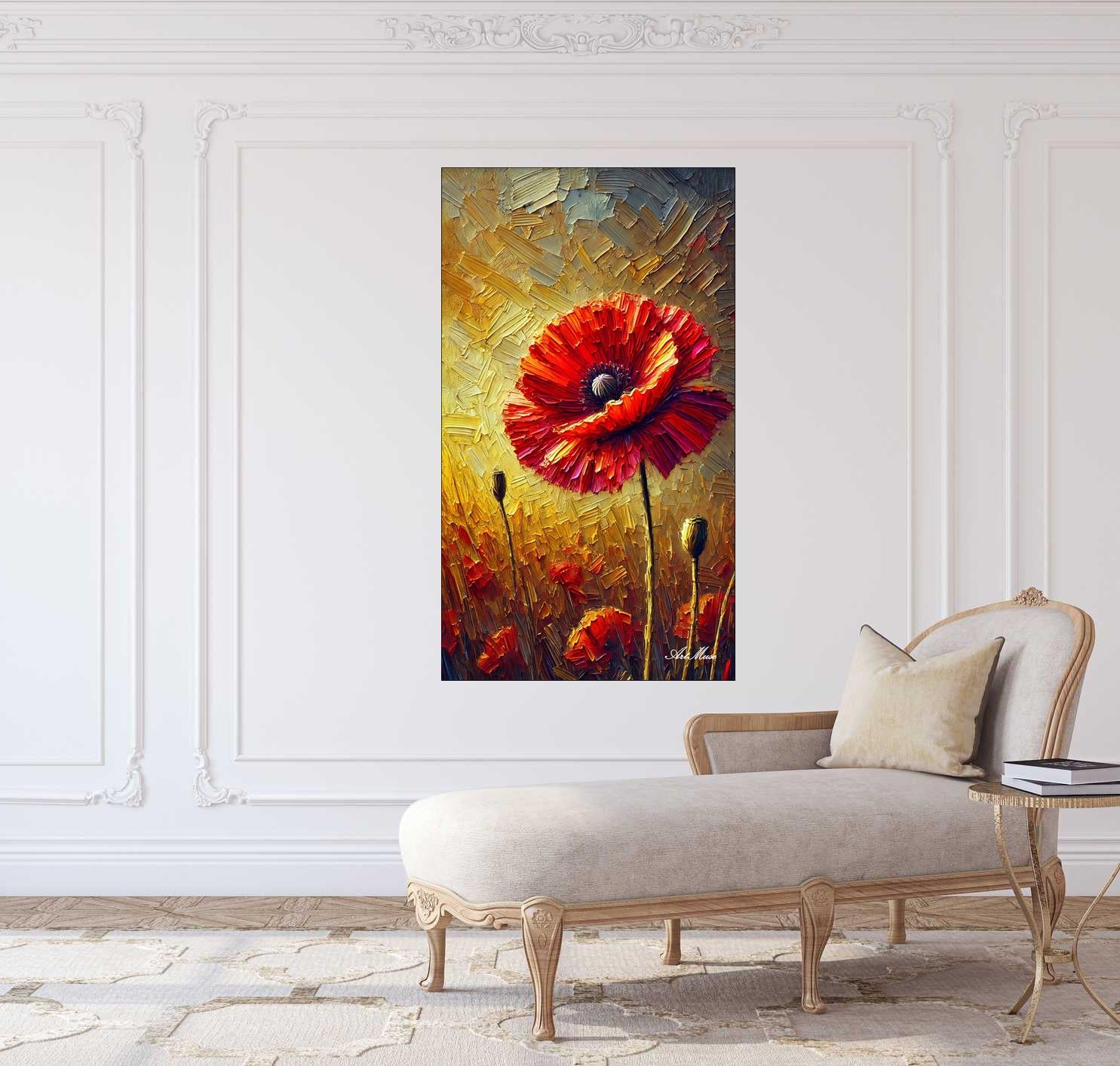 Bold Beauty: Red Poppy Radiance