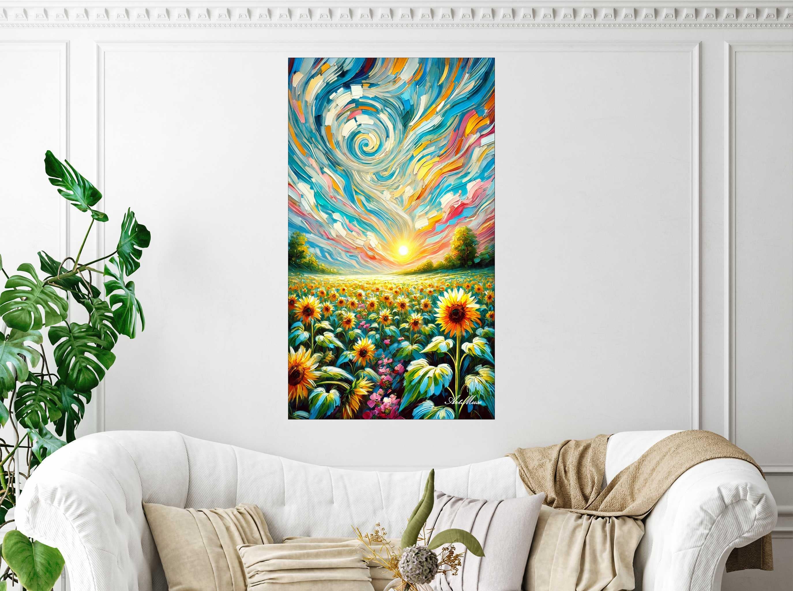 Dancing Sunflower Fields