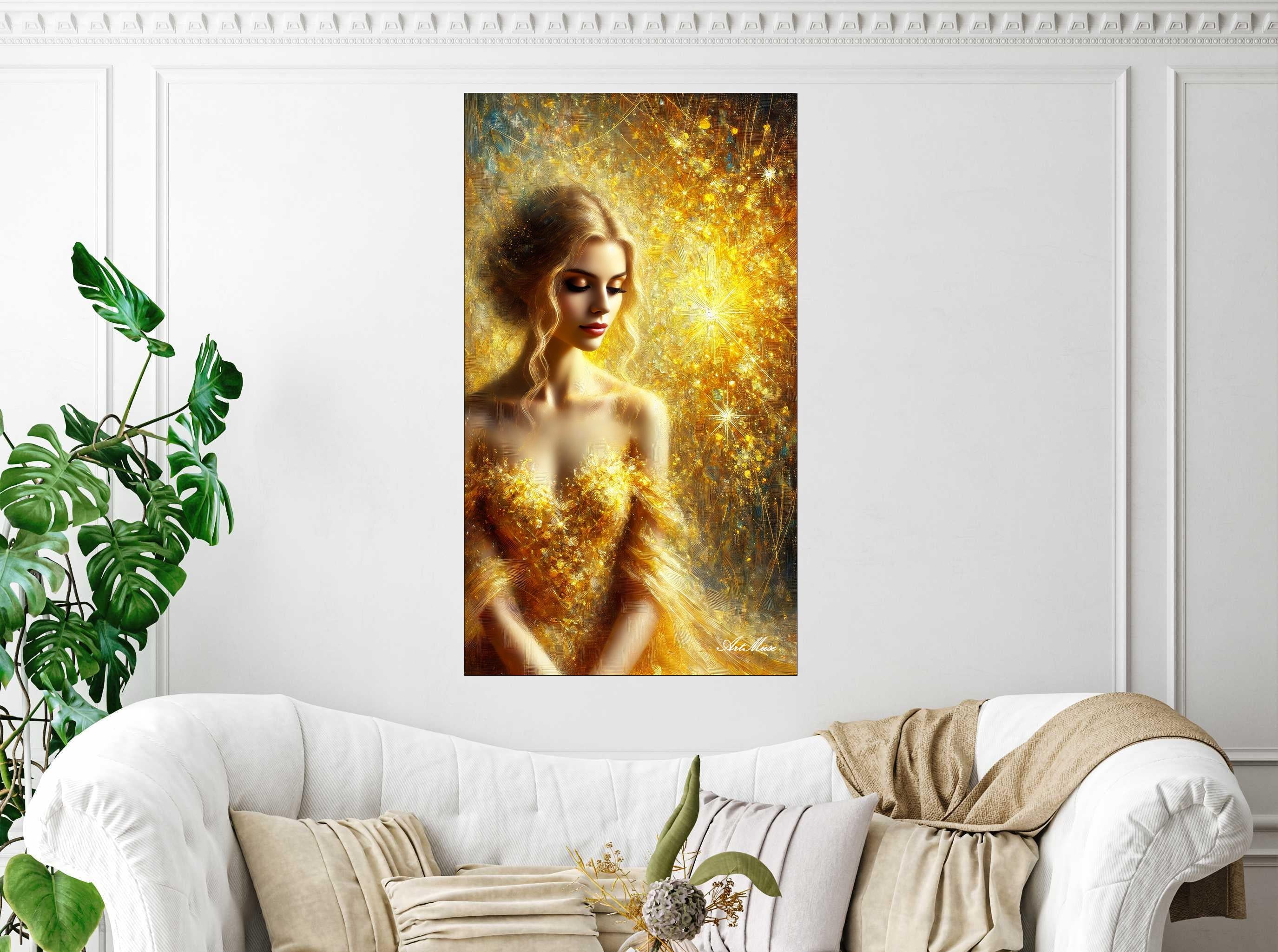 Ethereal Golden Silence