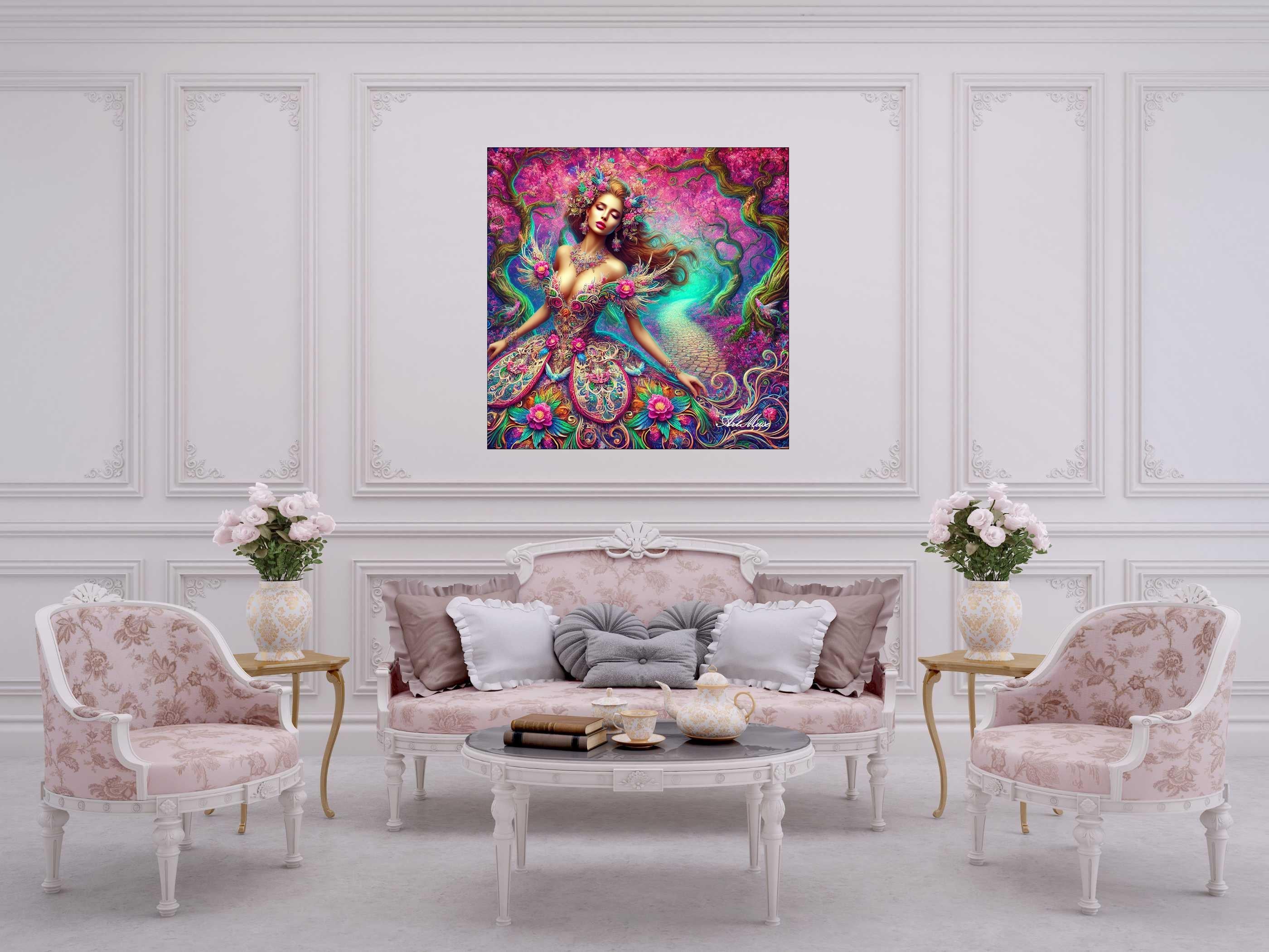Mystical Blooming Enchantment