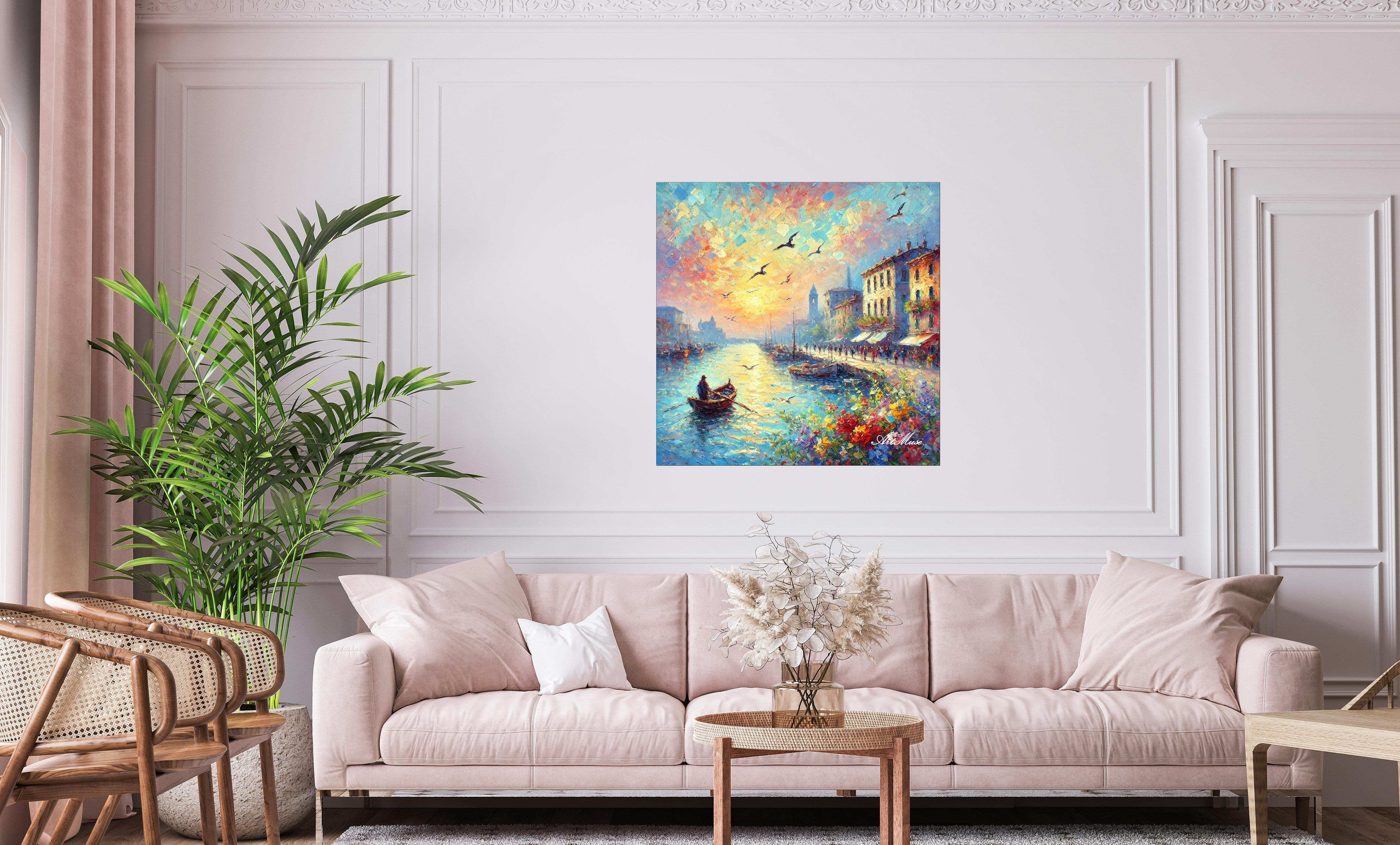 Sunset Harbor Serenity