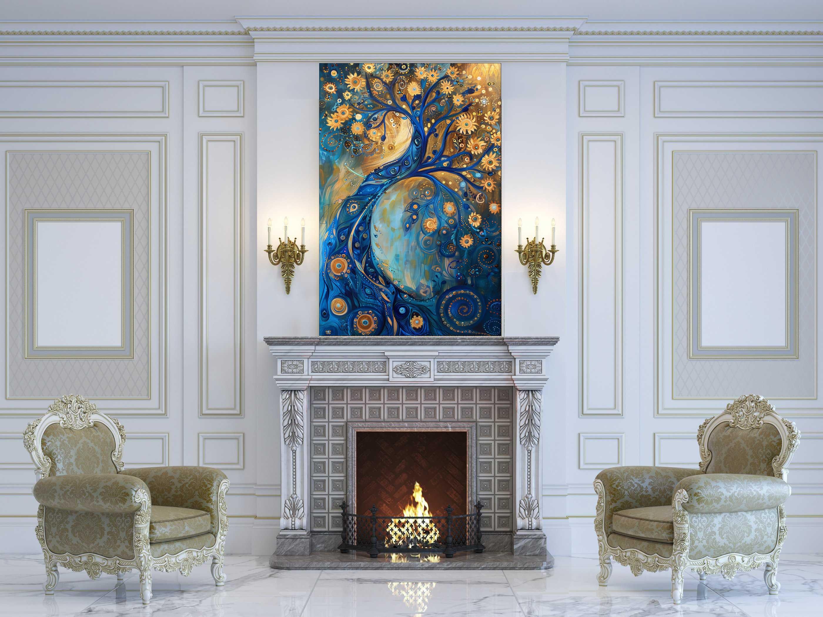 Opulent Midnight Garden