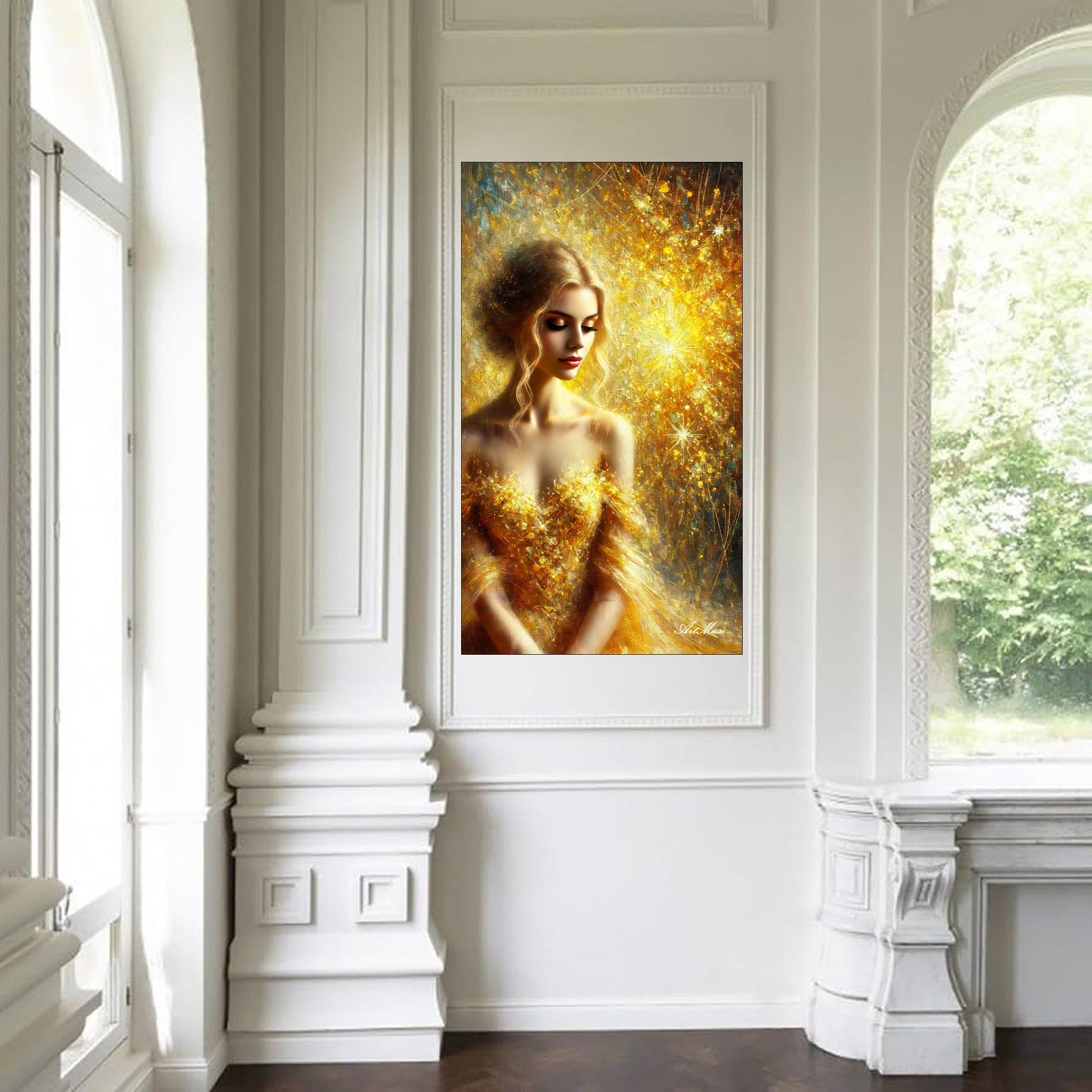 Ethereal Golden Silence
