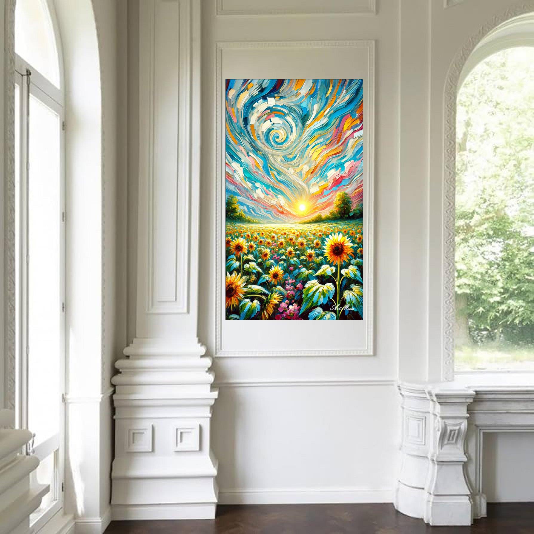 Dancing Sunflower Fields