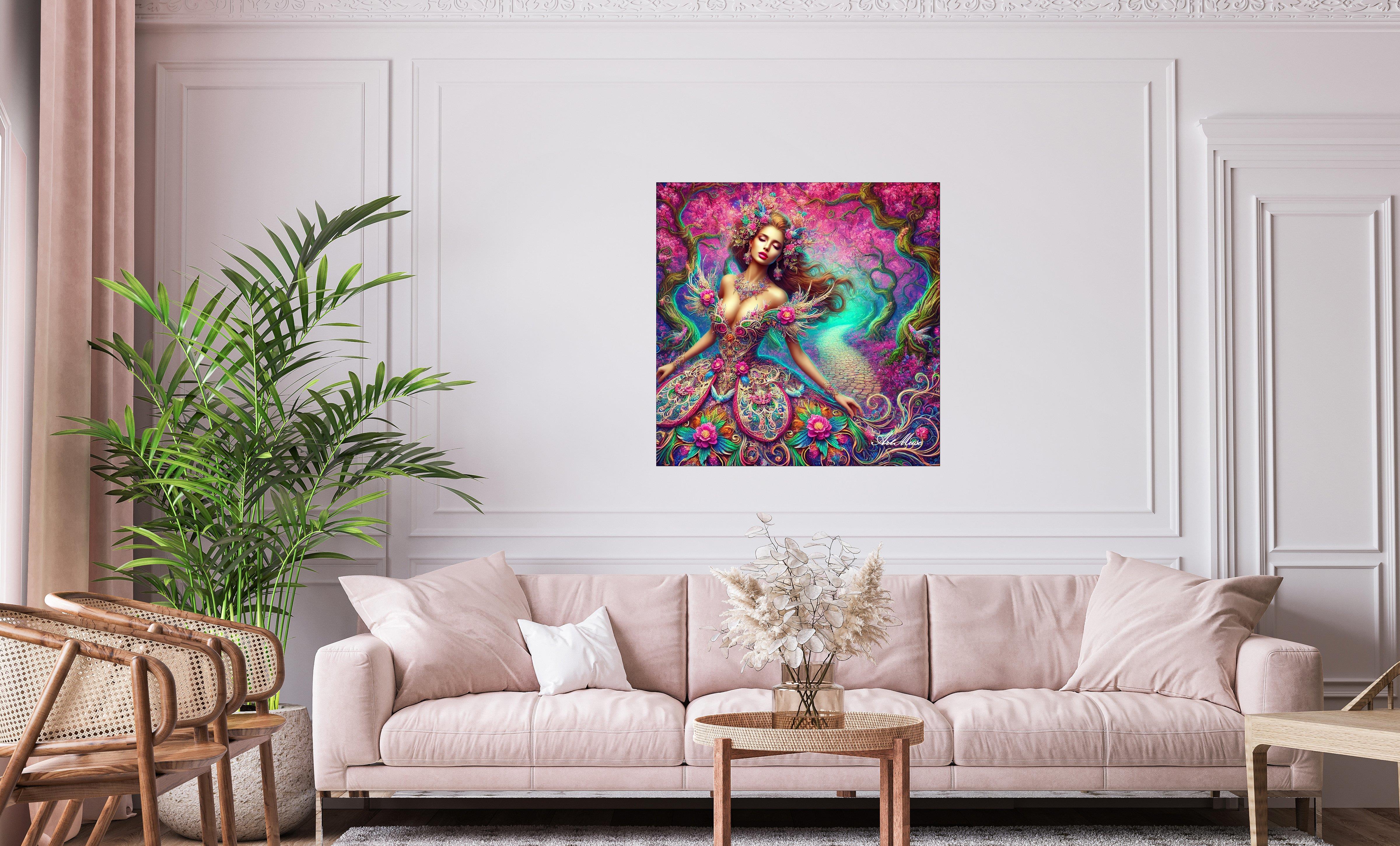 Mystical Blooming Enchantment