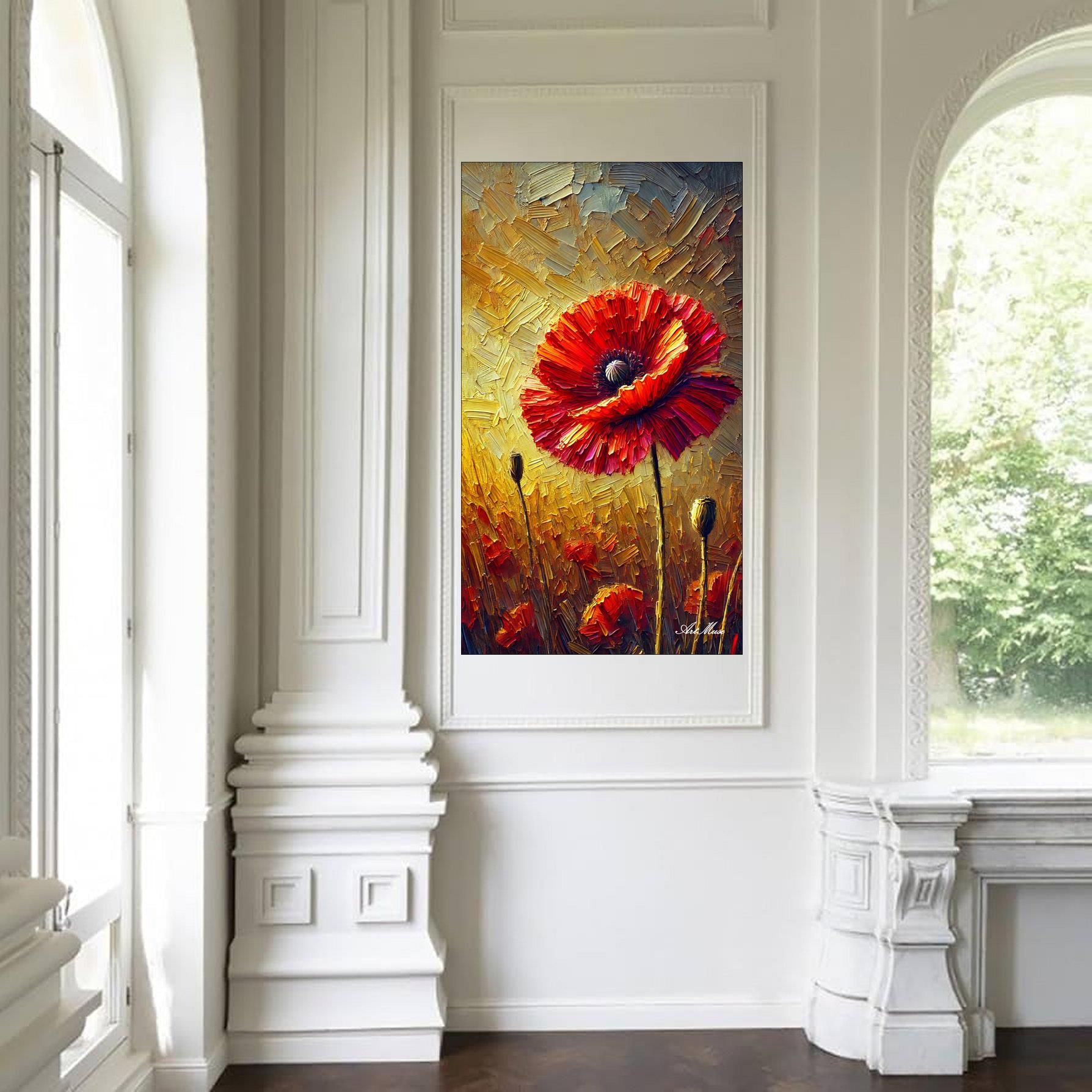 Bold Beauty: Red Poppy Radiance