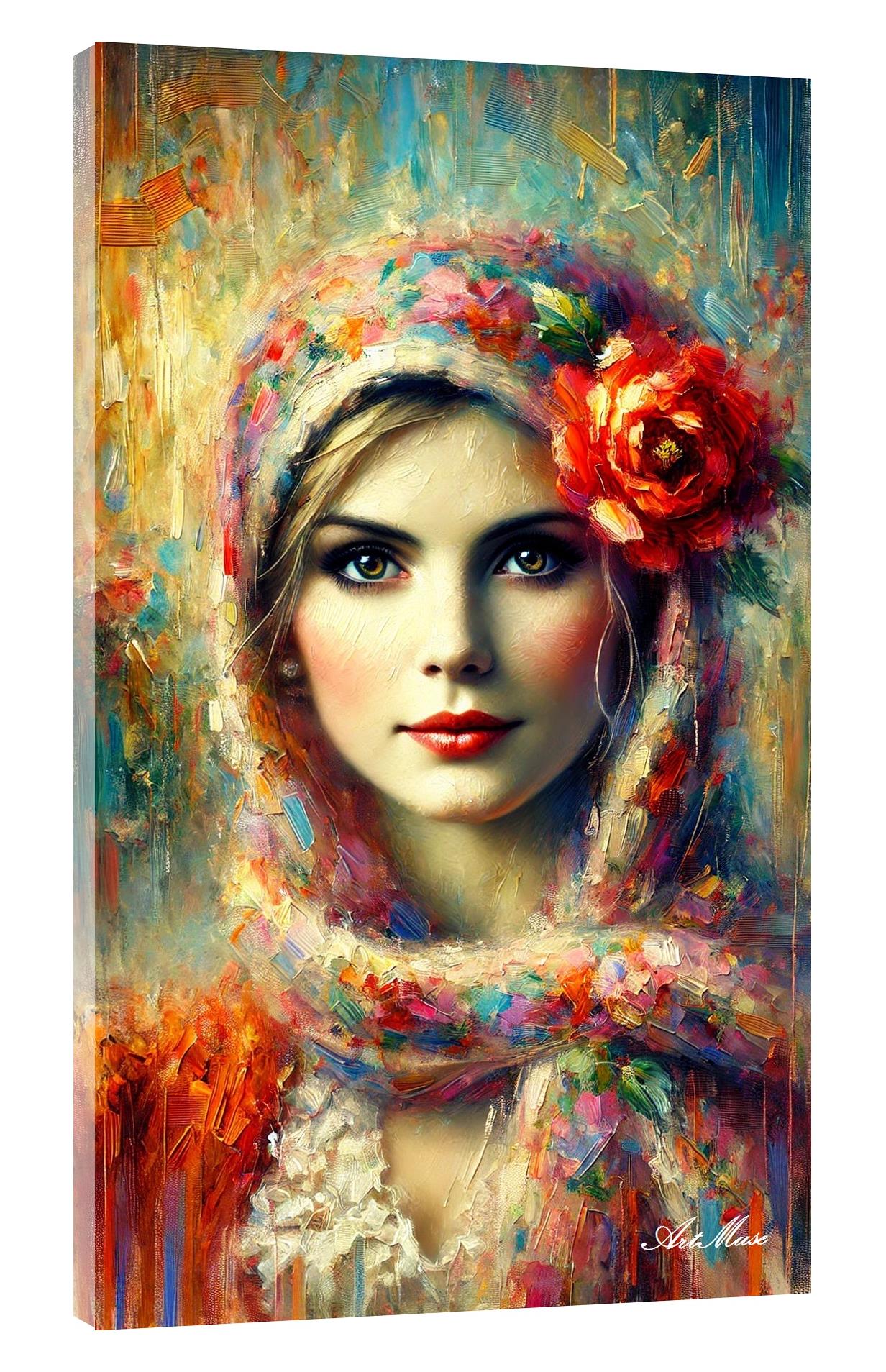 Blooming Grace Portrait