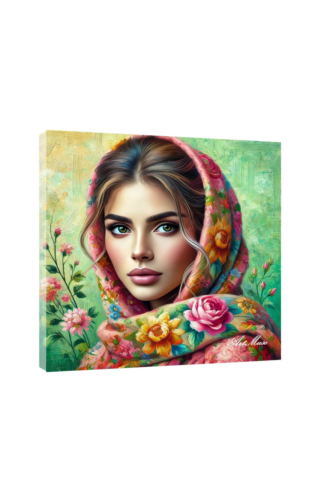Floral Wrapped Beauty