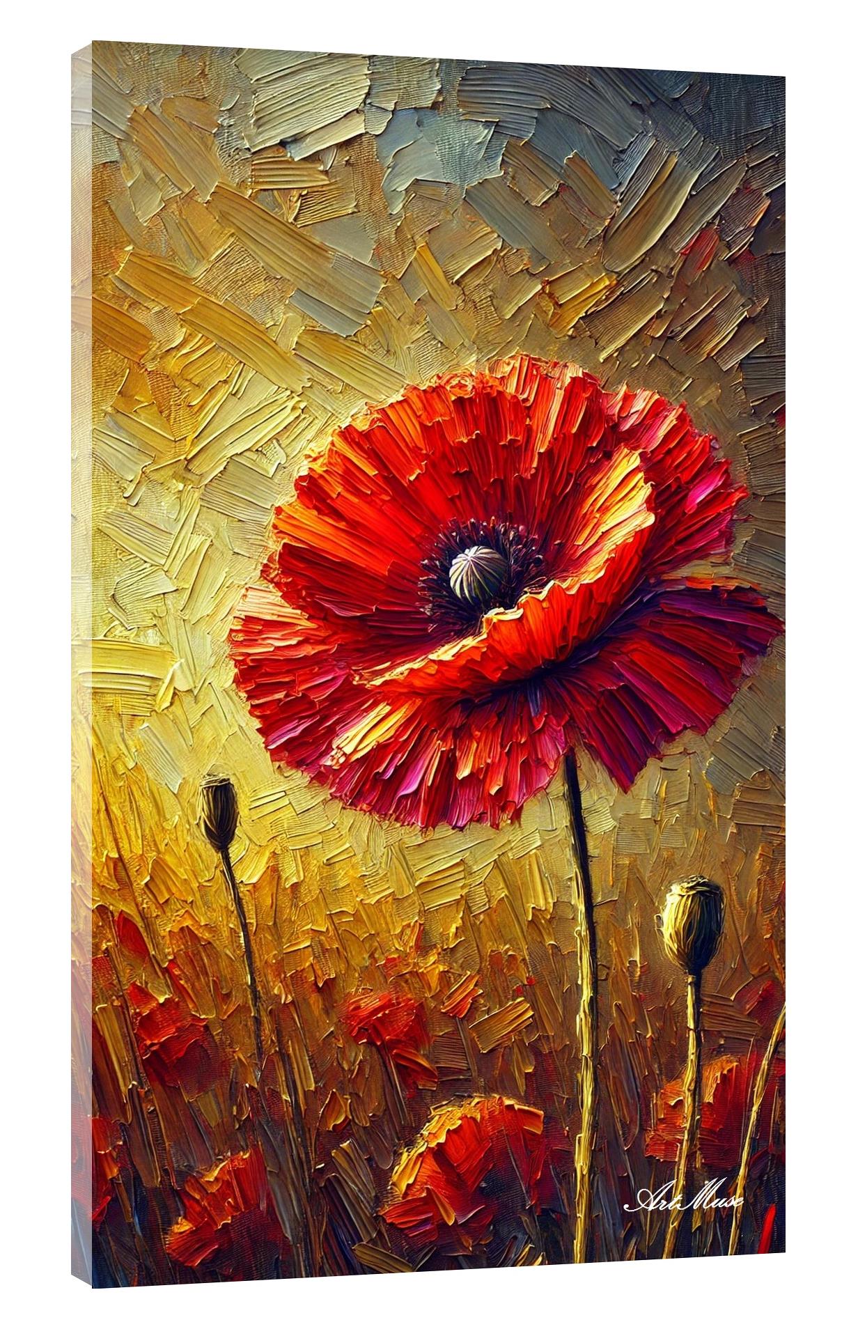 Bold Beauty: Red Poppy Radiance