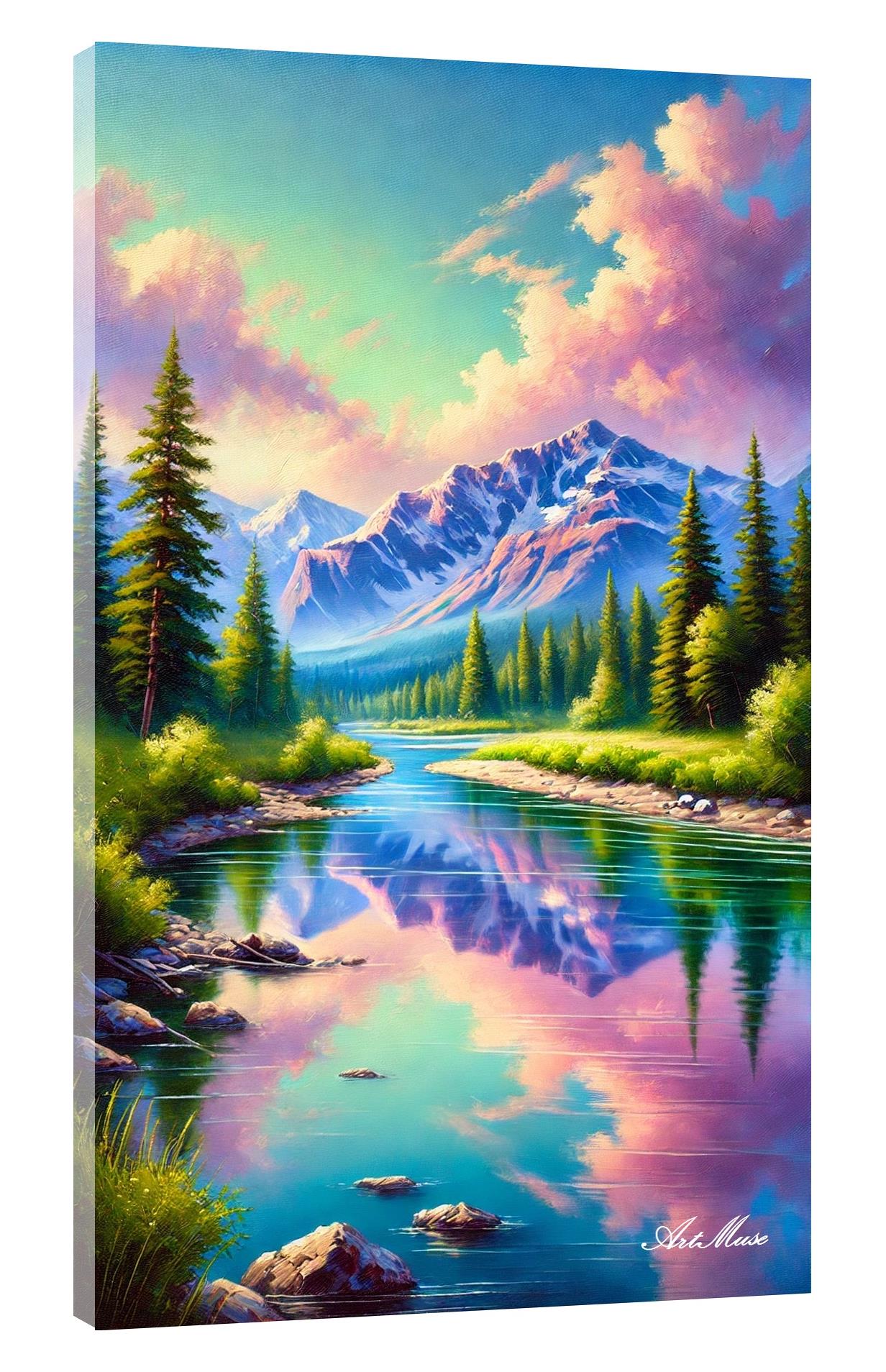 Tranquil Mountain Serenity