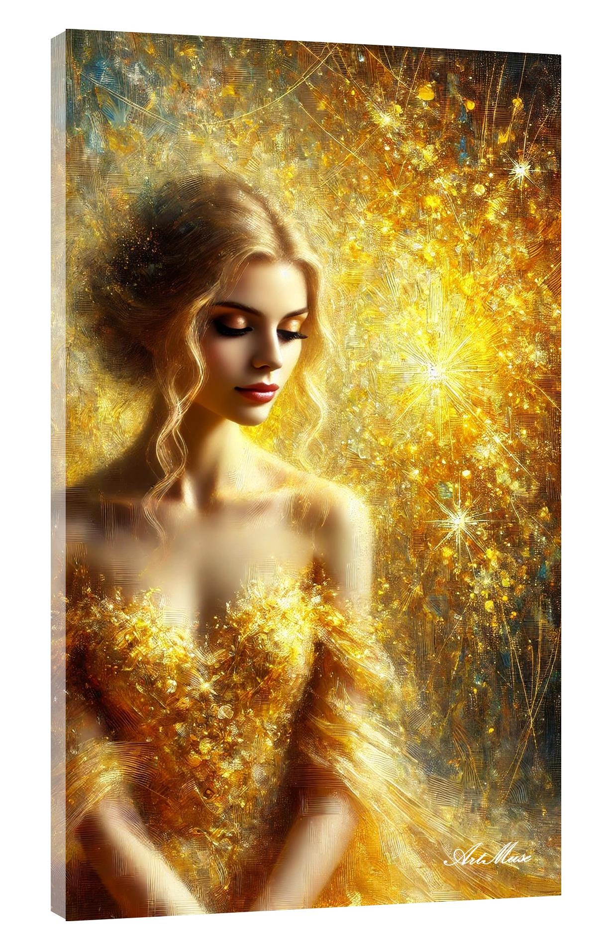 Ethereal Golden Silence