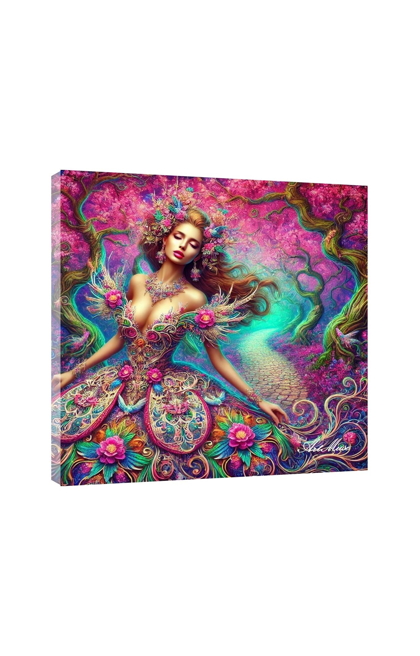 Mystical Blooming Enchantment