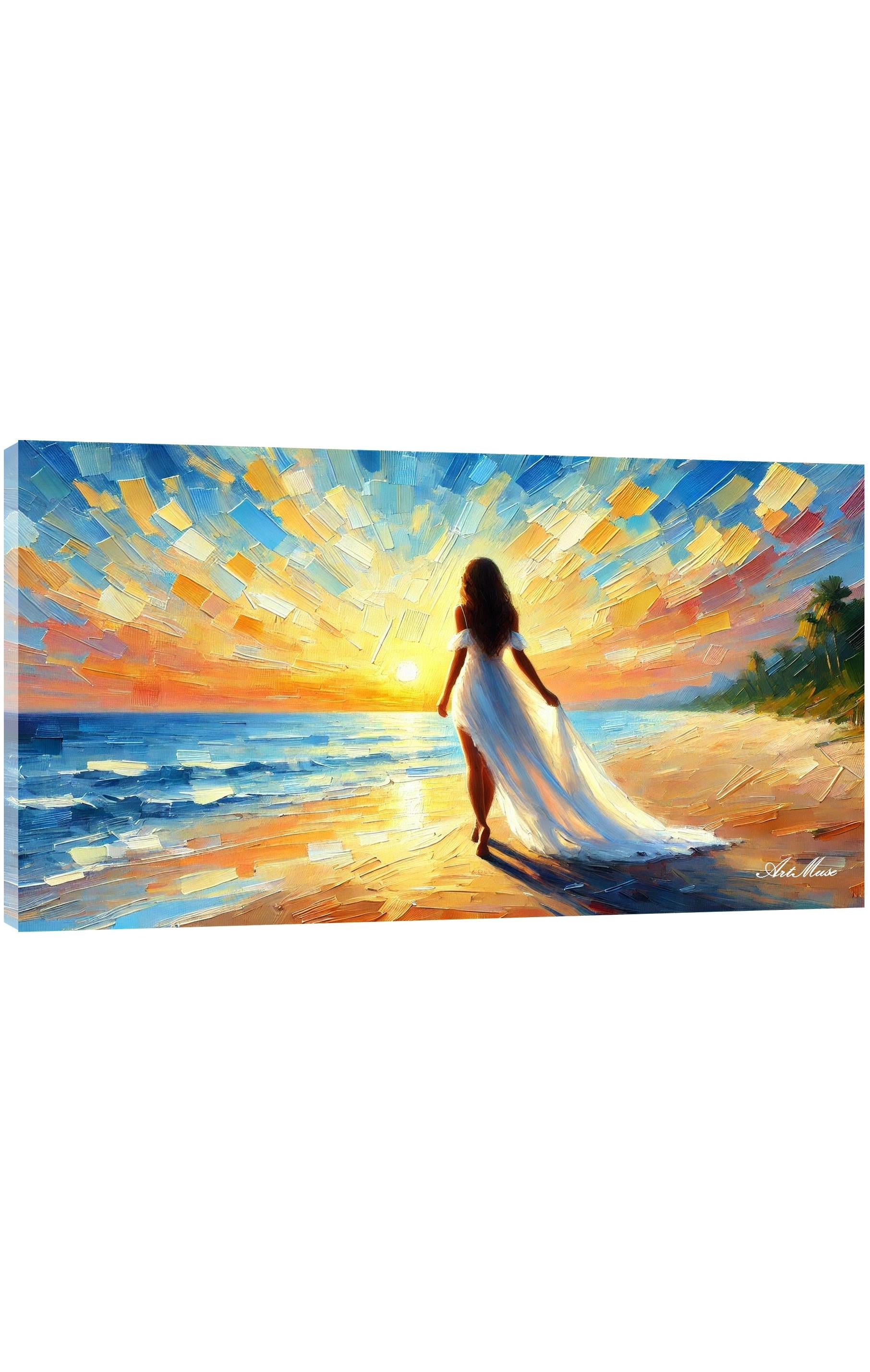 Tranquil Sunset Stroll